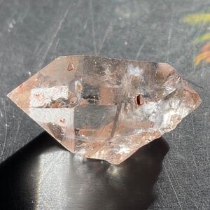 Quartz Crystal Arizona Orange Inclusions - Healing 1” Payson Diamond